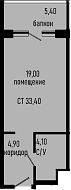 Продается 1-комн. квартира, 28 м²