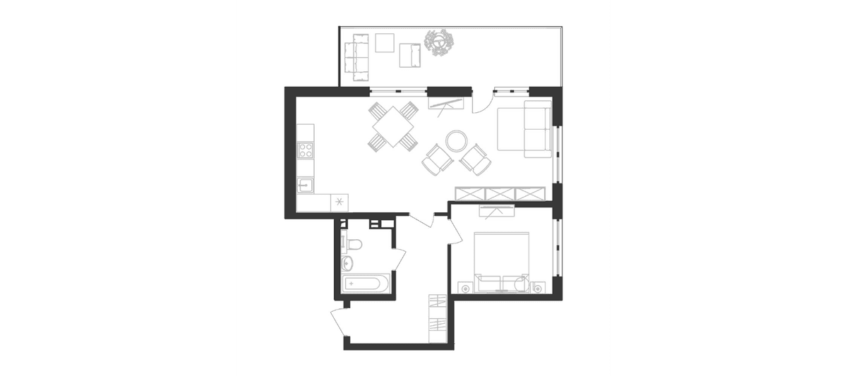 Продается 2-комн. квартира, 59.21 м²