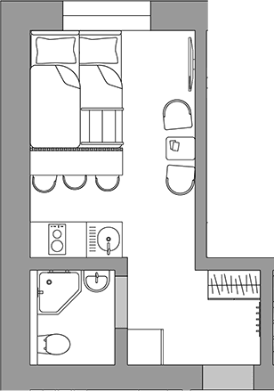 Продается 1-комн. квартира, 21 м²