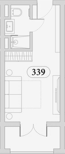 Продается 1-комн. квартира, 25.7 м²