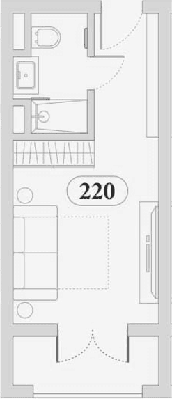 Продается 1-комн. квартира, 25.9 м²