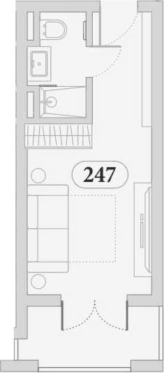 Продается 1-комн. квартира, 25.9 м²