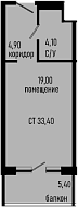 Продается 1-комн. квартира, 28 м²