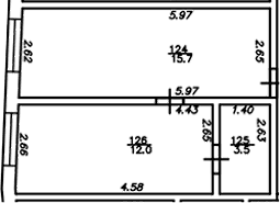 Продается 1-комн. квартира, 31.2 м²
