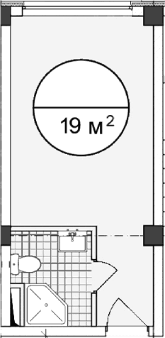 Продается 1-комн. квартира, 19 м²