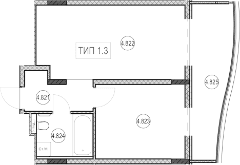 Продается 1-комн. квартира, 24 м²