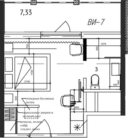 Продается 1-комн. квартира, 21.77 м²