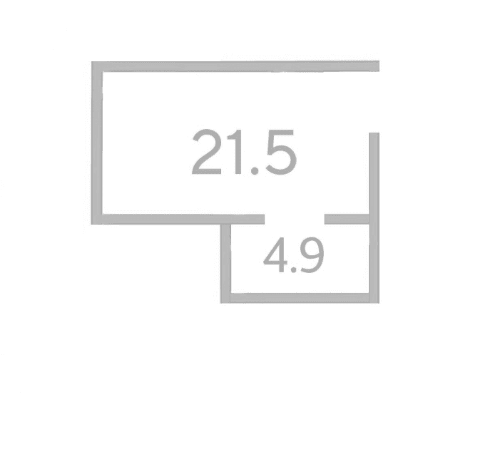 Продается 1-комн. квартира, 21.5 м²
