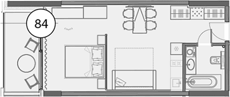 Продается 1-комн. квартира, 47.3 м²