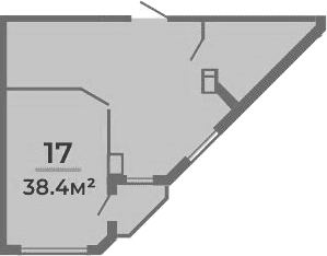 Продается 1-комн. квартира, 38.4 м²