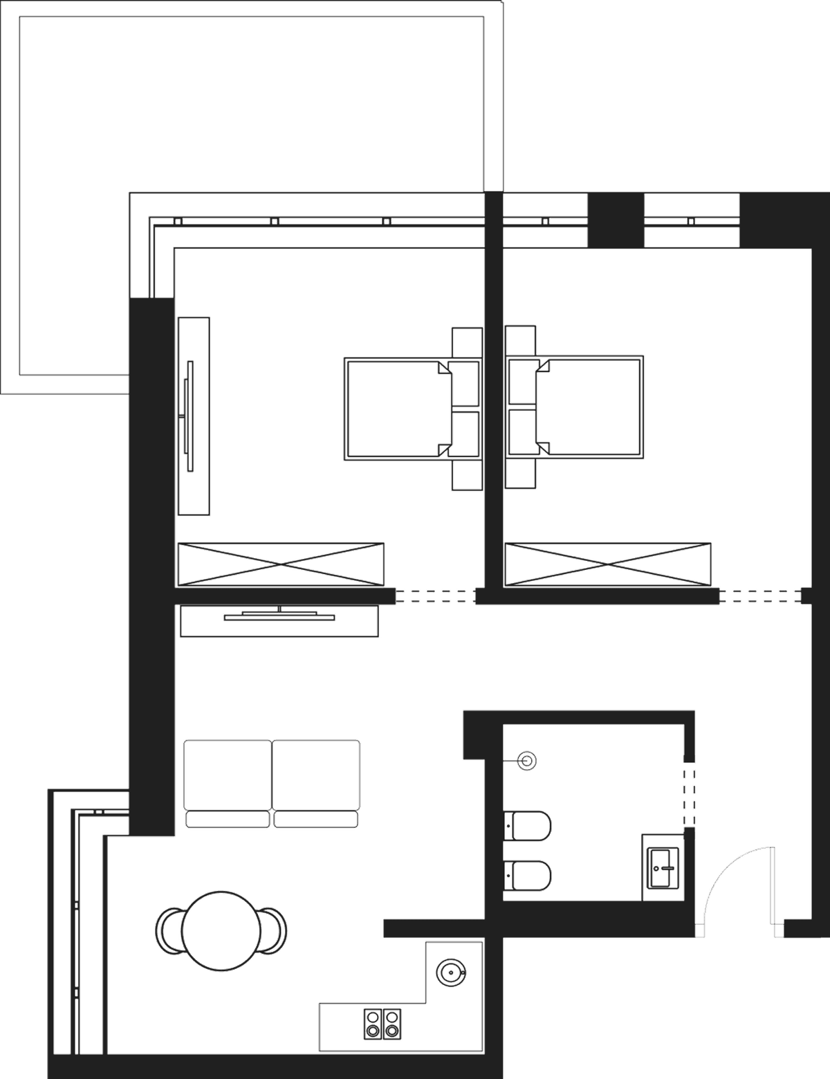 Продается 1-комн. квартира, 78.38 м²