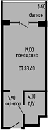 Продается 1-комн. квартира, 28 м²