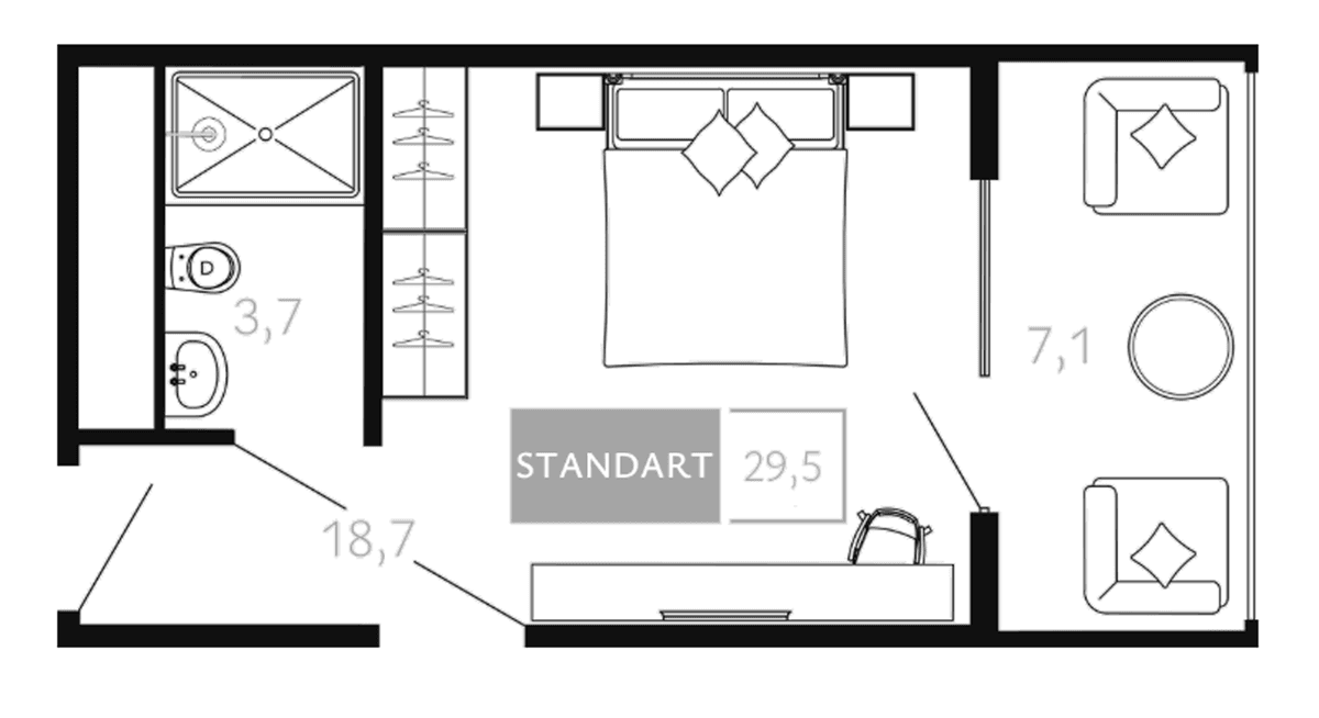Продается 1-комн. квартира, 22.4 м²