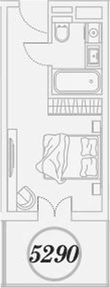 Продается 1-комн. квартира, 26.2 м²