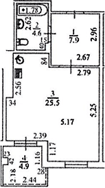 Продается 1-комн. квартира, 38 м²