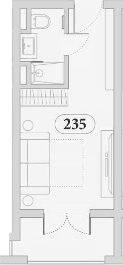 Продается 1-комн. квартира, 25.8 м²