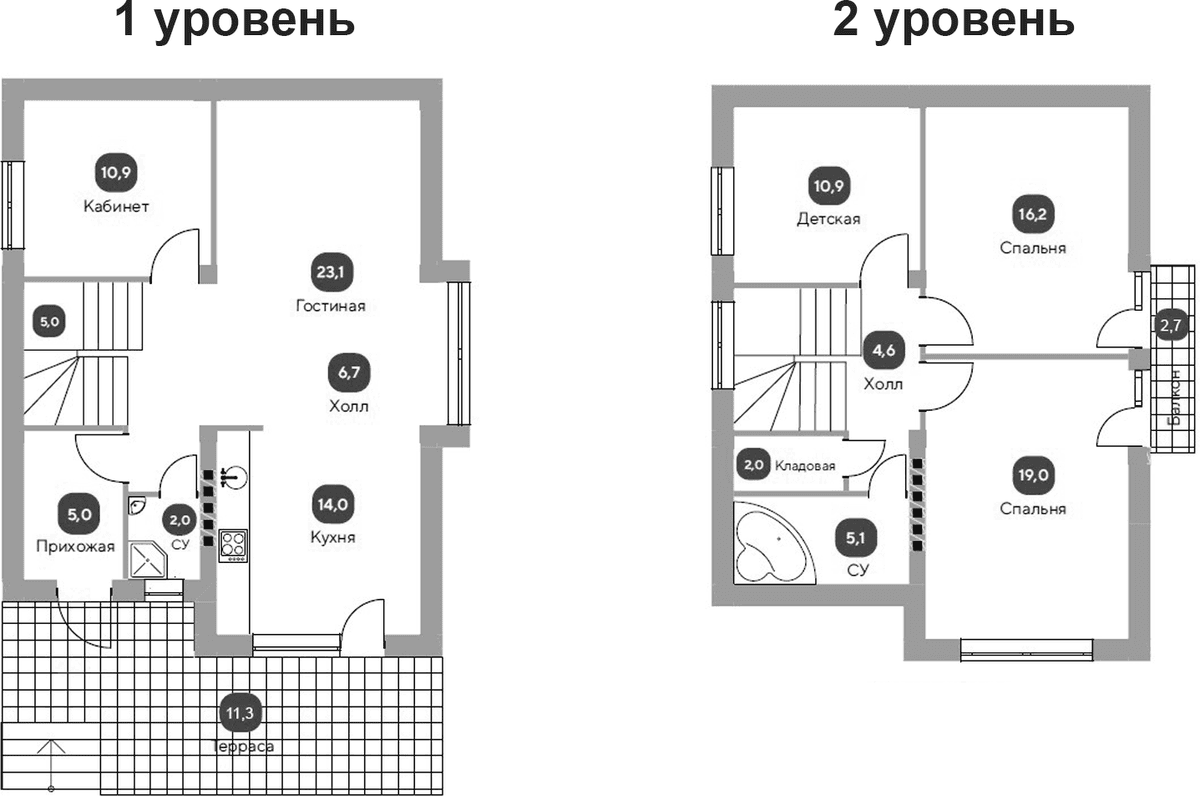 Коттедж в «Коттеджный поселок Загород 2»