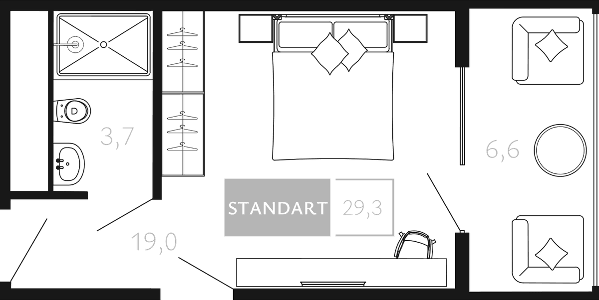 Продается 1-комн. квартира, 22.7 м²
