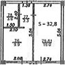 Продается 1-комн. квартира, 32.8 м²