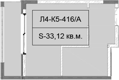 Продается 1-комн. квартира, 33.12 м²