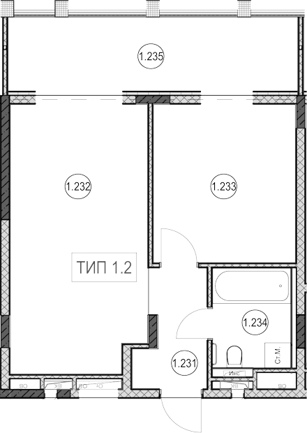 Продается 1-комн. квартира, 26.3 м²