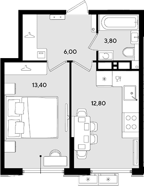 Продается 1-комн. квартира, 36 м²