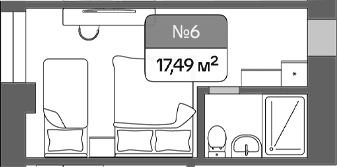 Продается 1-комн. квартира, 17.49 м²