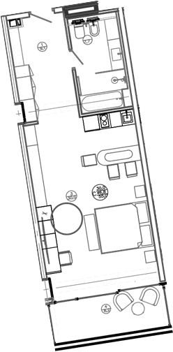 Продается 1-комн. квартира, 46.8 м²