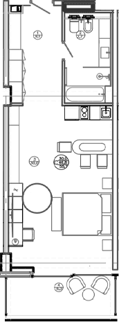 Продается 1-комн. квартира, 46.8 м²