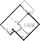 Продается 2-комн. квартира, 46.42 м²