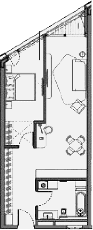 Продается 1-комн. квартира, 72.1 м²
