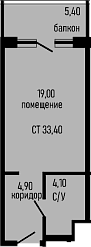 Продается 1-комн. квартира, 28 м²
