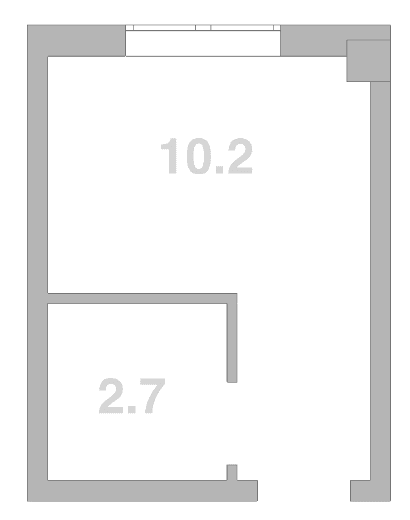 Продается 1-комн. квартира, 12.9 м²