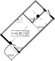 Продается 1-комн. квартира, 27.31 м²