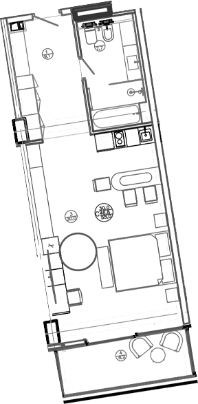 Продается 1-комн. квартира, 46.8 м²