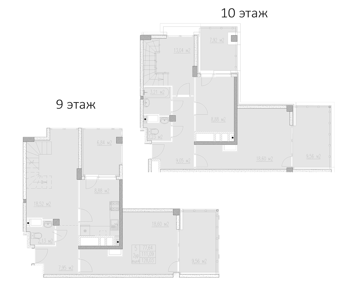 Продается 5-комн. квартира, 111.09 м²