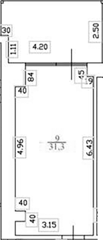 Продается 1-комн. квартира, 31.3 м²