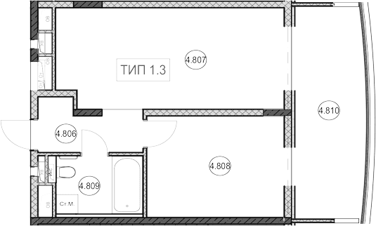 Продается 1-комн. квартира, 24 м²