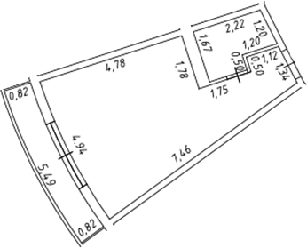 Продается 1-комн. квартира, 32.4 м²