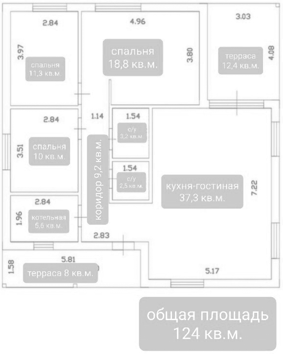 Коттедж в «Коттеджный поселок Солнце-парк»
