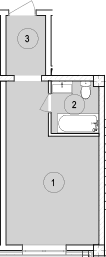 Продается 1-комн. квартира, 23.17 м²