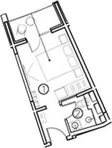 Продается 1-комн. квартира, 16.9 м²