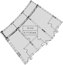 Продается 1-комн. квартира, 111.43 м²