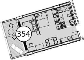 Продается 1-комн. квартира, 54.9 м²