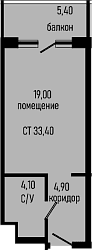 Продается 1-комн. квартира, 28 м²