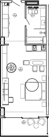 Продается 1-комн. квартира, 47.5 м²