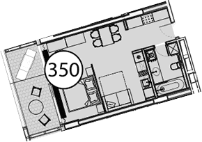 Продается 1-комн. квартира, 54.6 м²