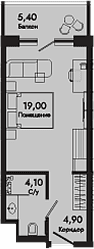 Продается 1-комн. квартира, 28 м²