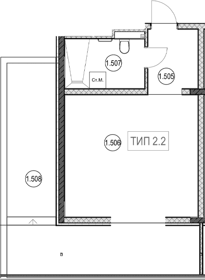 Продается 1-комн. квартира, 31.2 м²