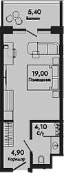 Продается 1-комн. квартира, 28 м²